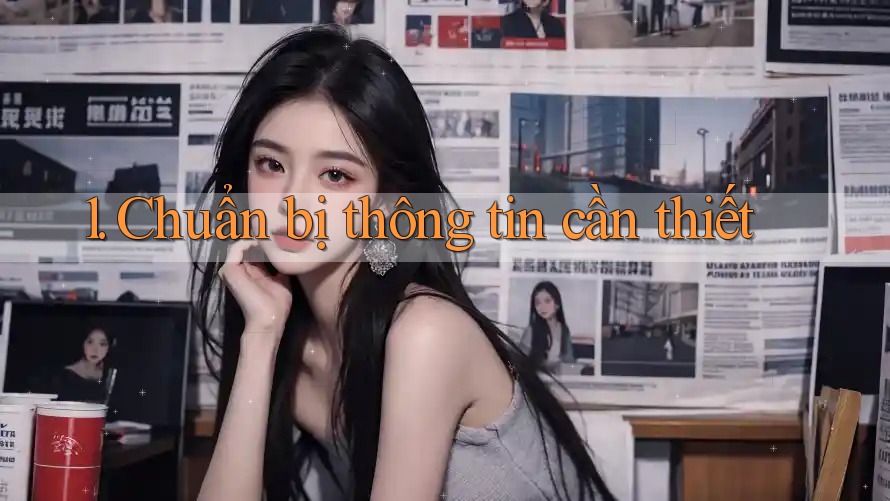 1. Chuẩn bị thông tin cần thiết