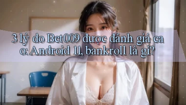 3 lý do Bet009 được đánh giá cao Android 11, bankroll là gì