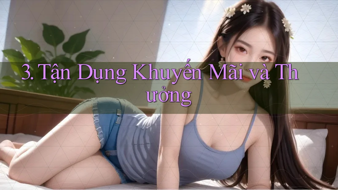 3. Tận Dụng Khuyến Mãi và Thưởng