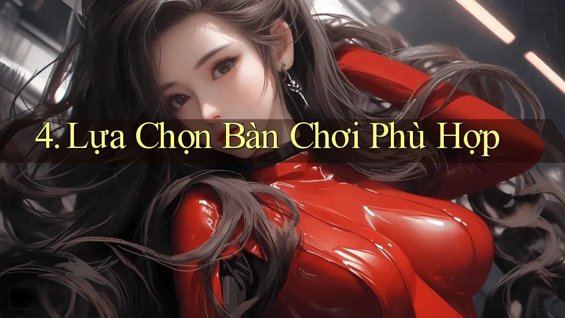 4. Lựa Chọn Bàn Chơi Phù Hợp