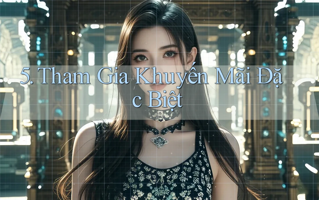 5. Tham Gia Khuyến Mãi Đặc Biệt
