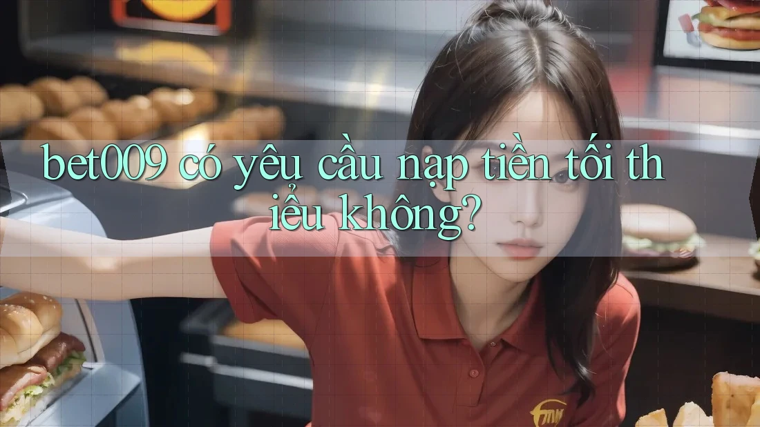 bet009 có yêu cầu nạp tiền tối thiểu không?