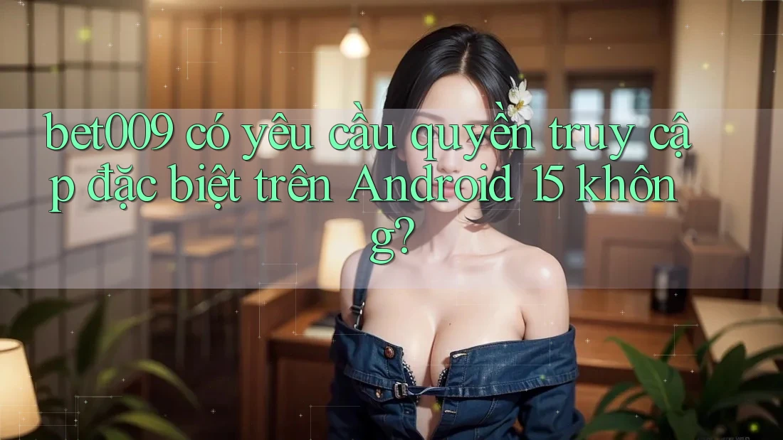 bet009 có yêu cầu quyền truy cập đặc biệt trên Android 15 không?