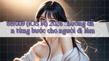 bet009 (iOS 14) 2026 hướng dẫn từng bước cho người đi làm