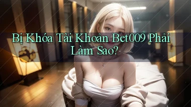 bị khóa tài khoản bet009 phải làm sao