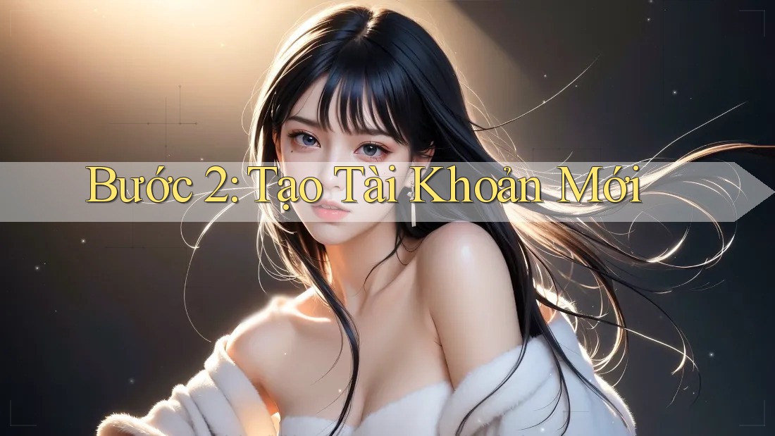 Bước 2: Tạo Tài Khoản Mới