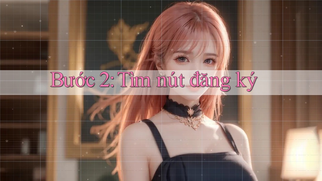 Bước 2: Tìm nút đăng ký