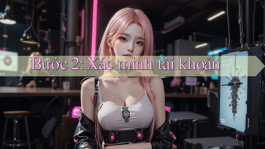 Bước 2: Xác minh tài khoản