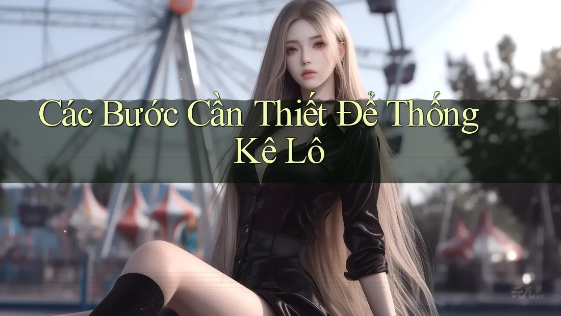 Các Bước Cần Thiết Để Thống Kê Lô