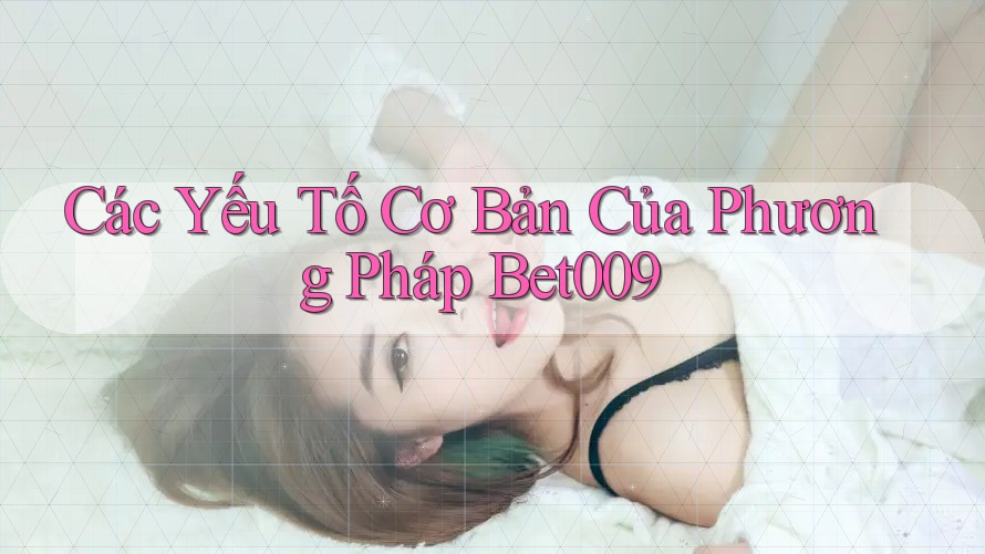 Các Yếu Tố Cơ Bản Của Phương Pháp Bet009