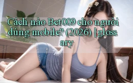 Cách nào Bet009 cho người dùng mobile (2026) glossary