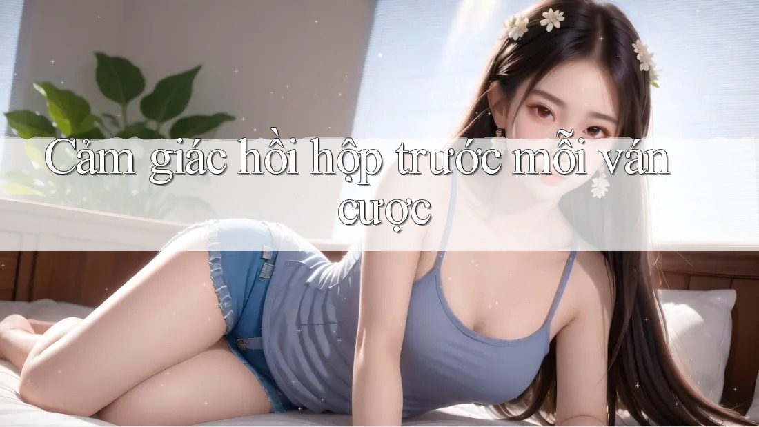 Cảm giác hồi hộp trước mỗi ván cược Cảm giác hồi hộp trước mỗi ván cược
