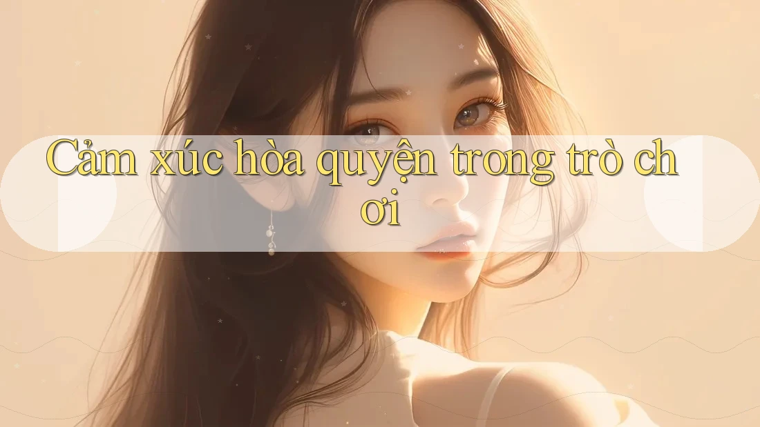 Cảm xúc hòa quyện trong trò chơi