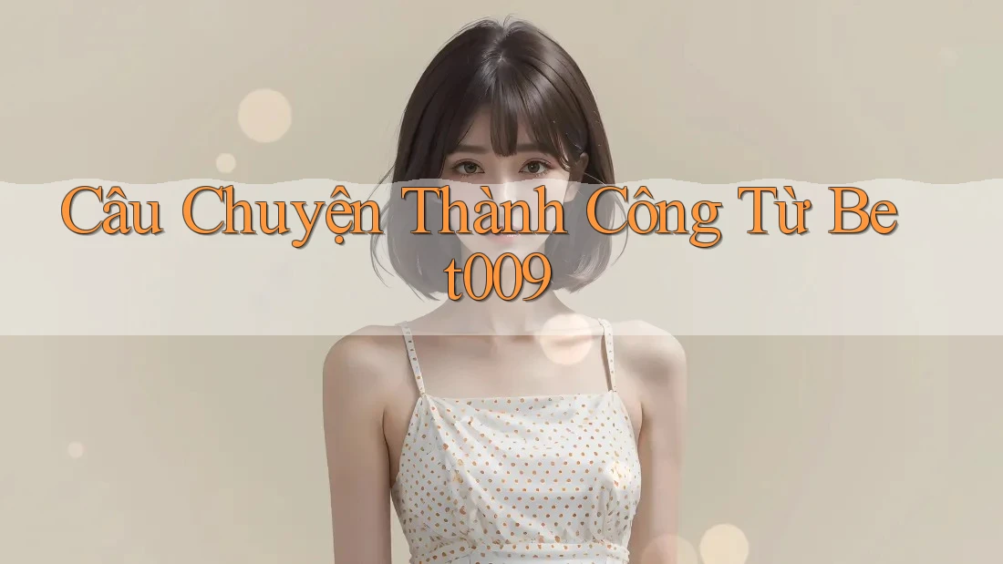 Câu Chuyện Thành Công Từ Bet009