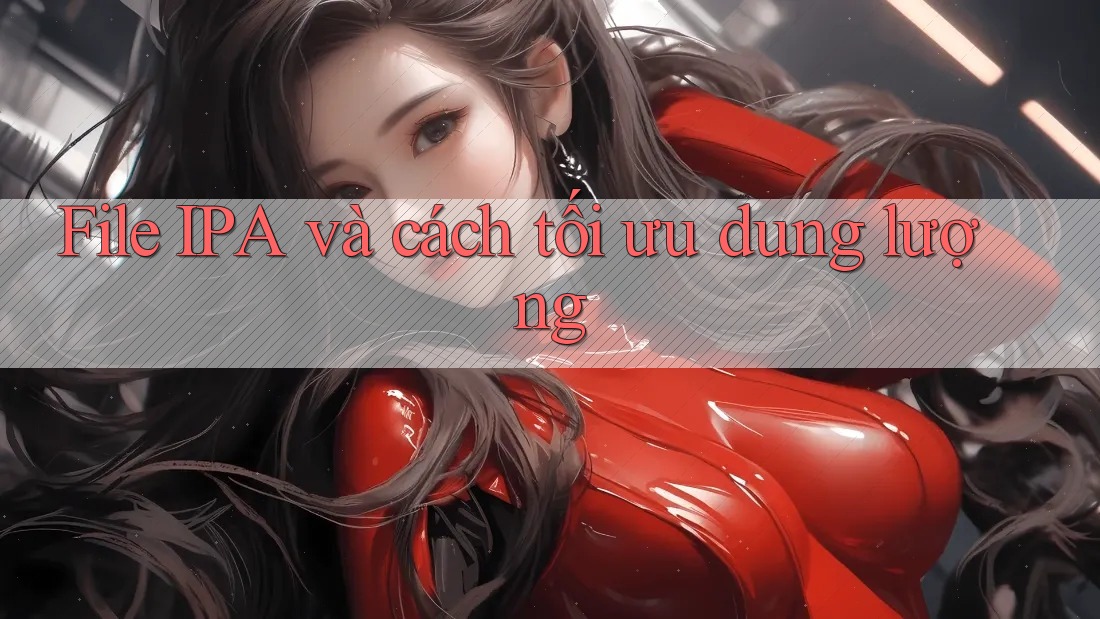 File IPA và cách tối ưu dung lượng File IPA và cách tối ưu dung lượng