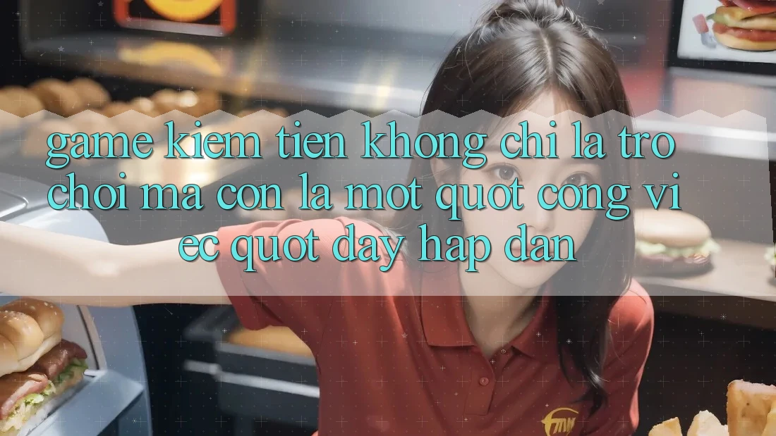 Game Kiếm Tiền - Không Chỉ Là Trò Chơi, Mà Còn Là Một " Công Việc" Đầy Hấp Dẫn