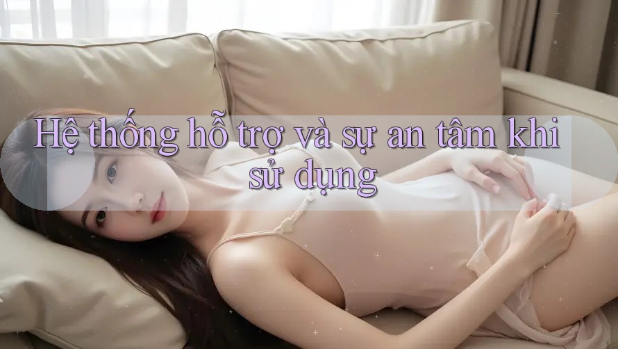 Hệ thống hỗ trợ và sự an tâm khi sử dụng