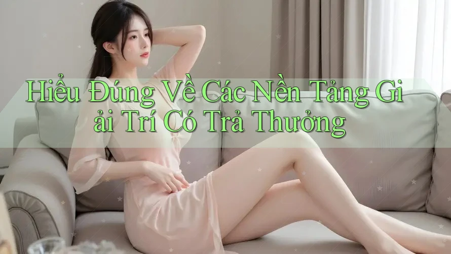 Hiểu Đúng Về Các Nền Tảng Giải Trí Có Trả Thưởng