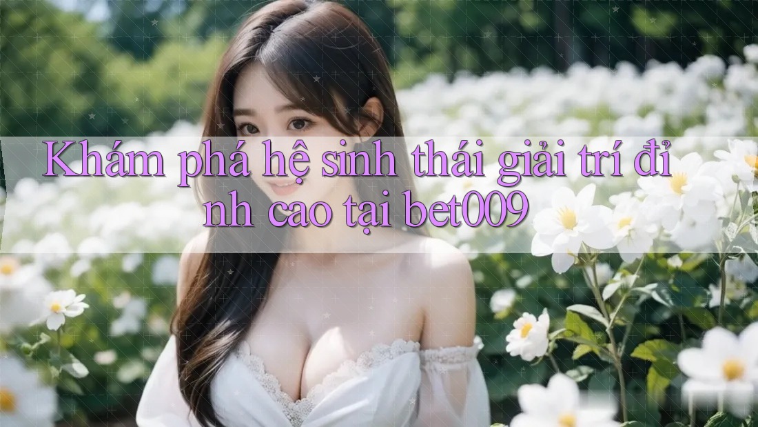 Khám phá hệ sinh thái giải trí đỉnh cao tại bet009 Khám phá hệ sinh thái giải trí đỉnh cao tại bet009