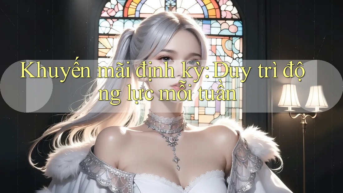 Khuyến mãi định kỳ: Duy trì động lực mỗi tuần
