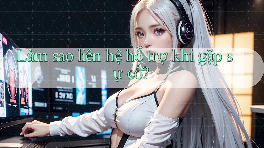 Làm sao liên hệ hỗ trợ khi gặp sự cố?