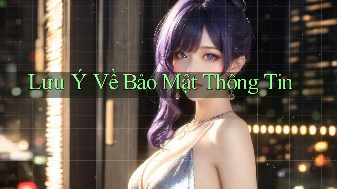 Lưu Ý Về Bảo Mật Thông Tin