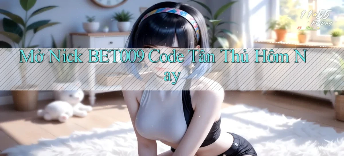 mở nick bet009 code tân thủ hôm nay
