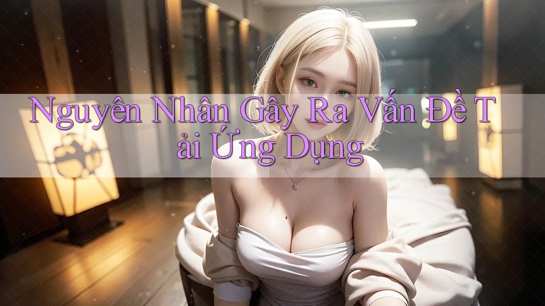 Nguyên Nhân Gây Ra Vấn Đề Tải Ứng Dụng