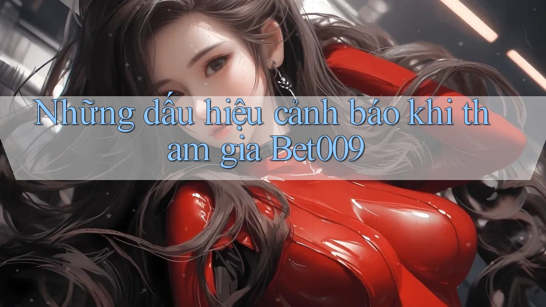 Những dấu hiệu cảnh báo khi tham gia Bet009