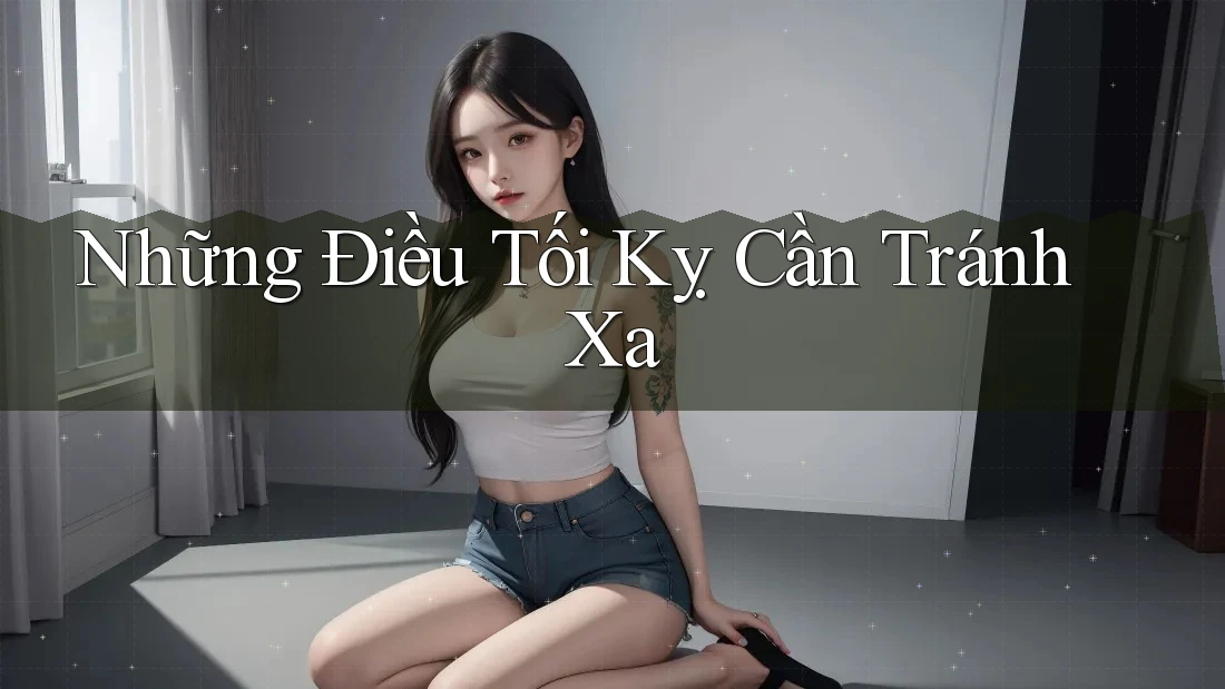 Những Điều Tối Kỵ Cần Tránh Xa