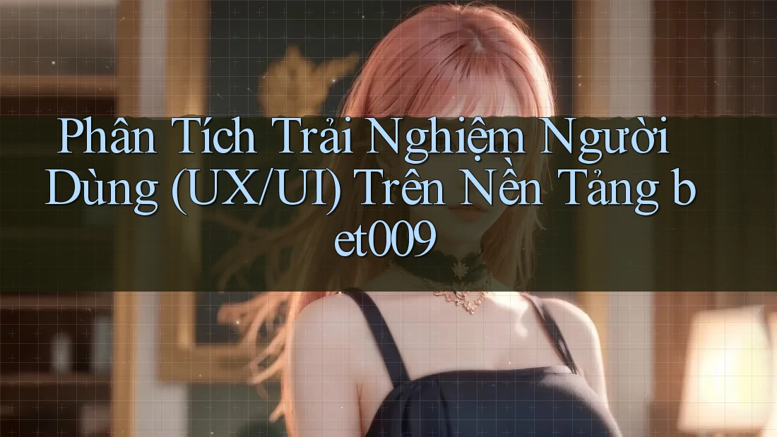 Phân Tích Trải Nghiệm Người Dùng (UX/UI) Trên Nền Tảng bet009
