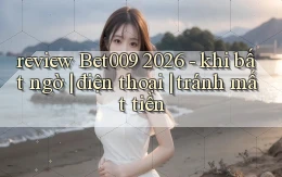 review Bet009 2026   khi bất ngờ điện thoại tránh mất tiền