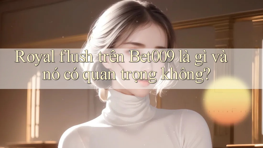 Royal flush trên Bet009 là gì và nó có quan trọng không? Royal flush trên Bet009 là gì và nó có quan trọng không?
