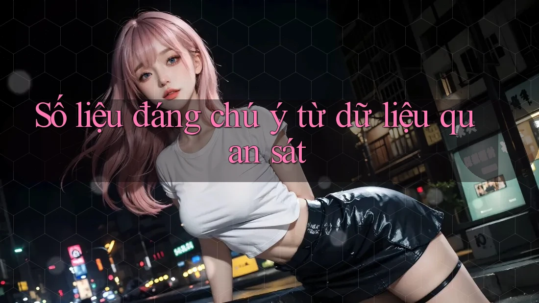 Số liệu đáng chú ý từ dữ liệu quan sát