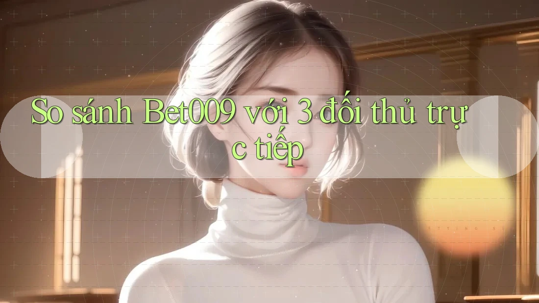 So sánh Bet009 với 3 đối thủ trực tiếp