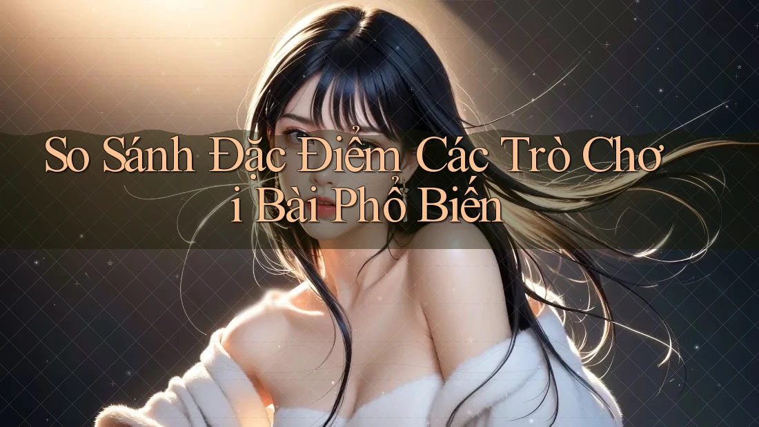 So Sánh Đặc Điểm Các Trò Chơi Bài Phổ Biến