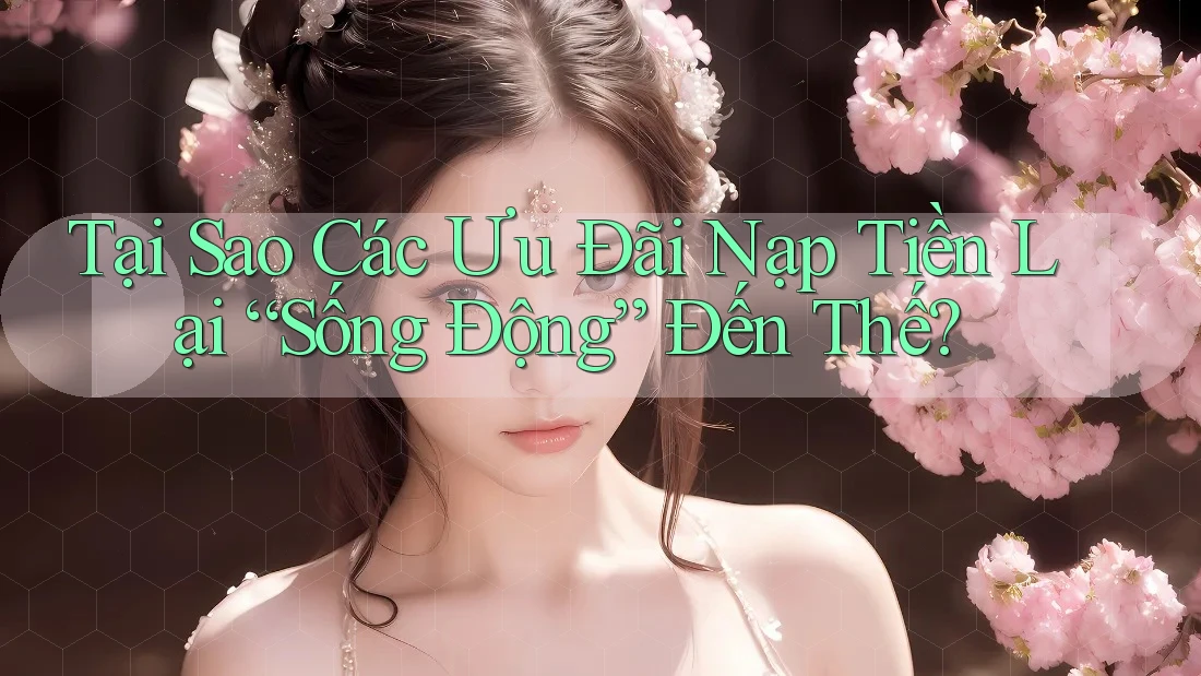 Tại Sao Các Ưu Đãi Nạp Tiền Lại “Sống Động” Đến Thế? Tại Sao Các Ưu Đãi Nạp Tiền Lại “Sống Động” Đến Thế?