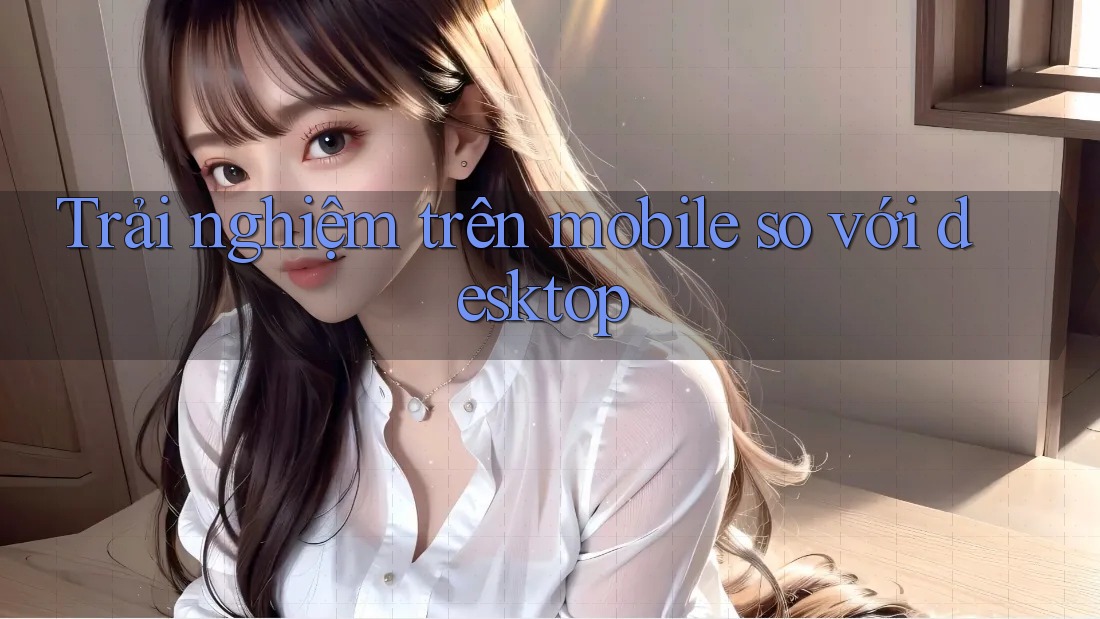 Trải nghiệm trên mobile so với desktop Trải nghiệm trên mobile so với desktop
