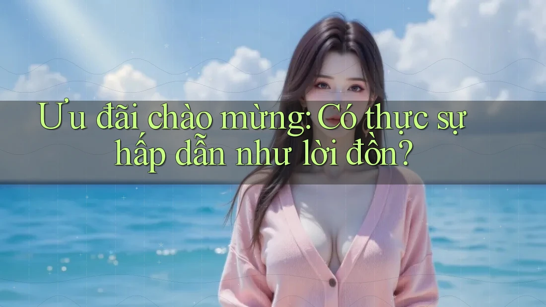 Ưu đãi chào mừng: Có thực sự hấp dẫn như lời đồn?